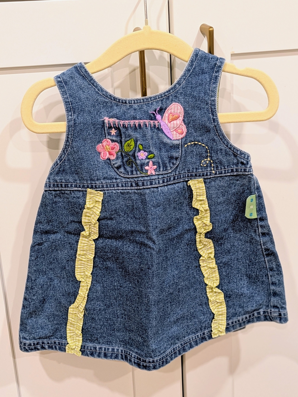 Vintage Carter's Denim Baby Dress